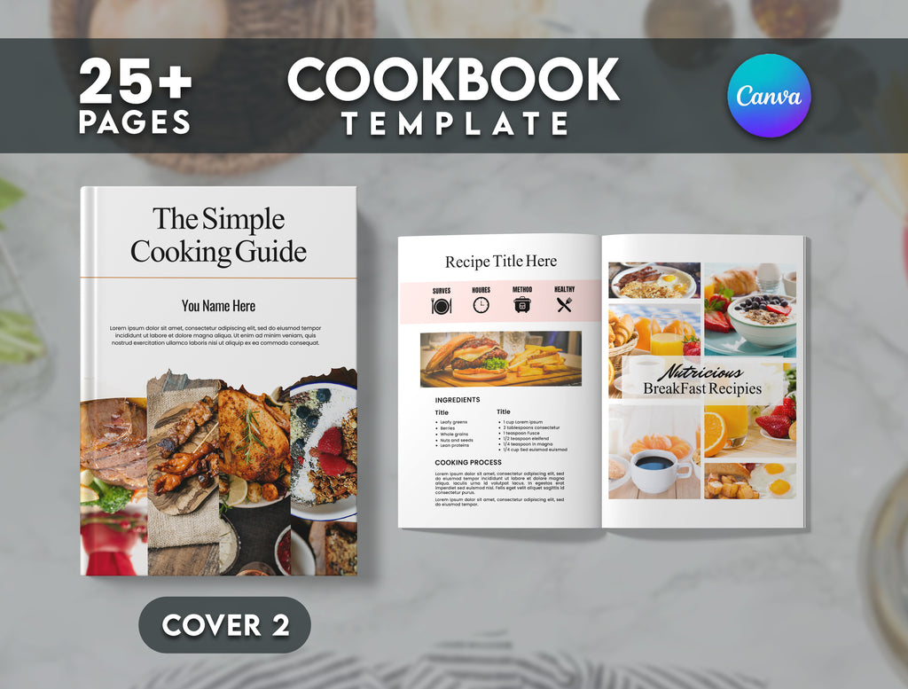 Cooking Guide Template – 27 Pages
