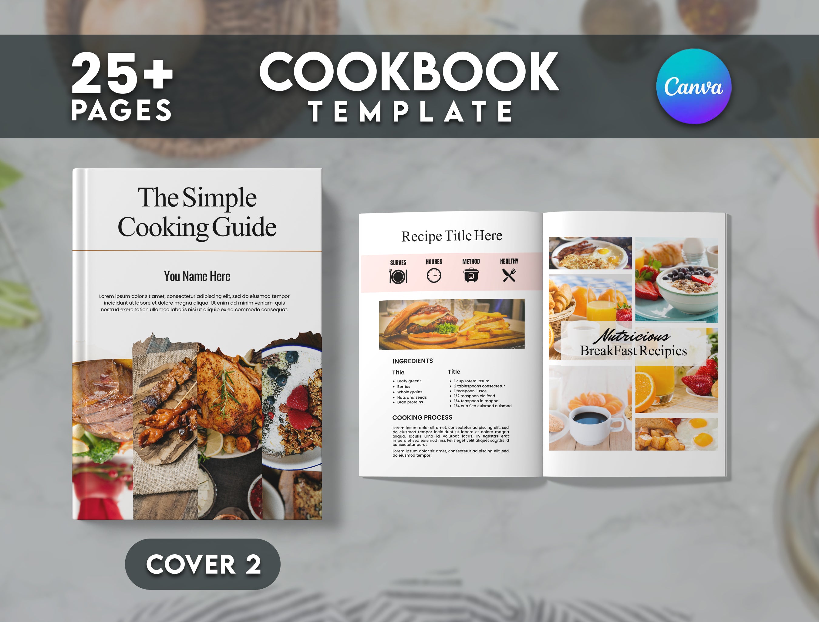 Cooking Guide Template – 27 Pages